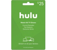 hulu - 25$ hulu gift card    